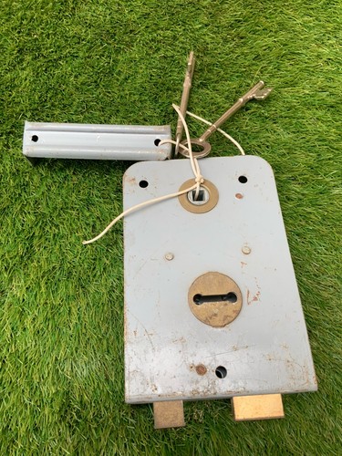 Vintage door rim lock - rim, with