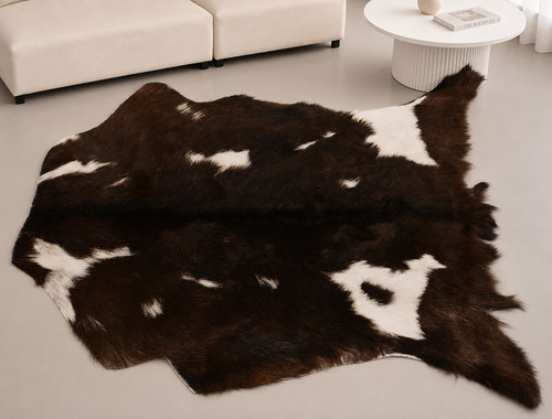 Genuine goat hide hair - goat, on