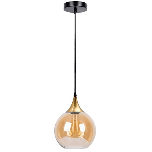Modern glass globe pendant - modern,