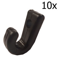 10 x KAYAK LASHING HOOKS TIE