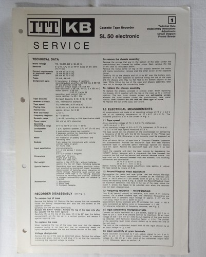 Itt sl50 electronic - sl50,