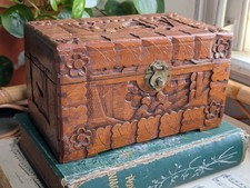 Vintage Wooden Camphor Box