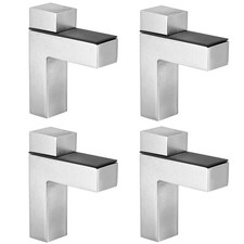 4 Pcs Glass Shelf Support