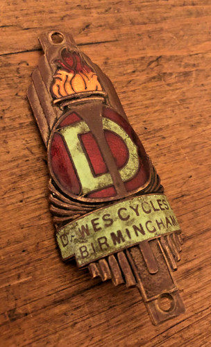 Dawes cycles enamelled - cycles, metal