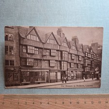 Vintage Postcard Old Houses in