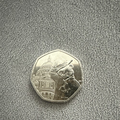 2019 50p paddington bear st - 2019, at
