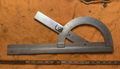 Vintage metal drafting machine - drafting,
