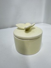 Ceramic Butterfly Lidded Box