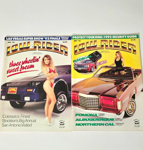 Lowrider magazine lot - lot, 1992