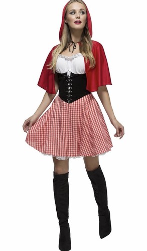 Red riding hood costume - -,