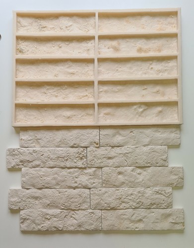 Brick slips polyurethane mould - slips,