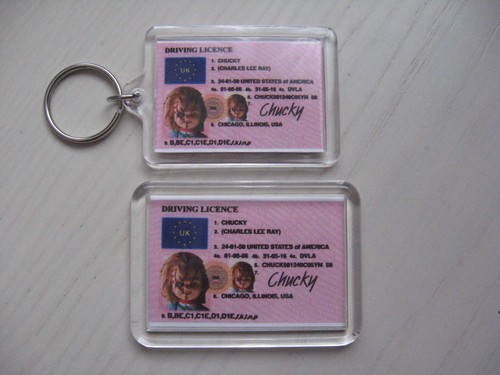 Chucky doll keyring - chucky,