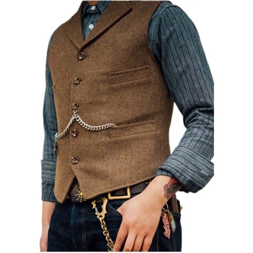 Mens vintage tweed - tweed, waistcoat