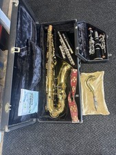 1941-1942  King Zephyr Tenor Saxophone, with La Sete Clarinet and Bundy Flute