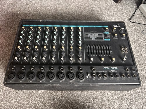 Peavy powered mixer xrd - mixer,