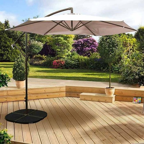 Pagoda overhanging parasol - parasol,, 3m
