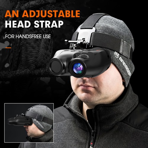 Head mounted night vision - mounted,