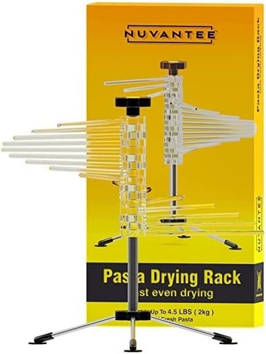 Nuvantee pasta drying - pasta, rack