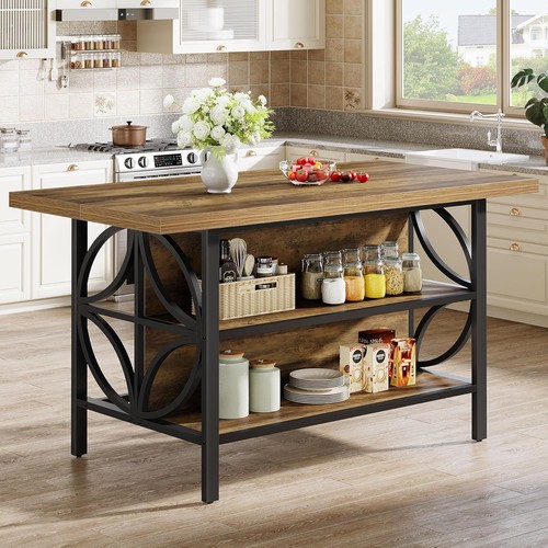 Inch kitchen island with - 63-inch,