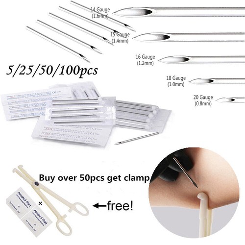 Disposable piercing needles - disposable,
