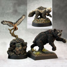 Reaper Dark Heaven Legends 03456 Animal Companions I Familiar Bear Hawk Bird D&D