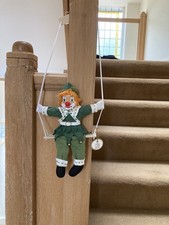 Large Clown Puppet on Swing -