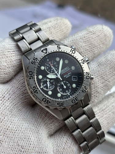Seiko titanium diver - titanium,