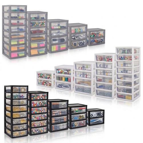 Plastic slim storage - a4,