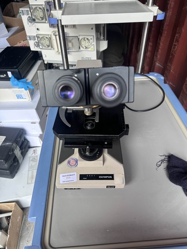 Olympus bh2 microscope used - microscope.,