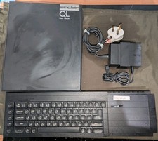 Sinclair QL Computer 68008 Computer With Manual & PSU Only 
