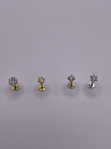 18k gold carat natural - 0.10,