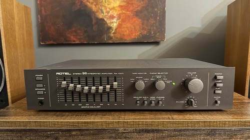 Rotel 1000 vinyl - |,