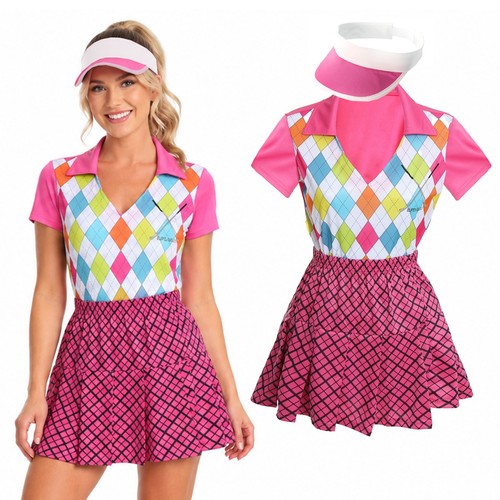 Ladies golfer costume golfing - ladies,