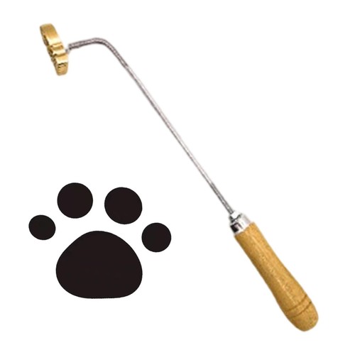 Branding iron for cake - cake, wooden