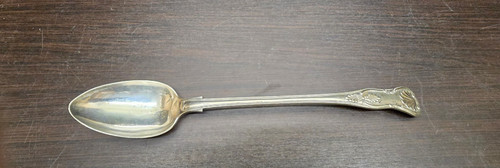 Victorian silver plate queen - plate,