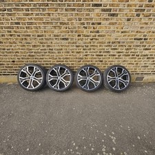 4 ORIGINAL 21" AUDI ALLOY WHEELS With Tyres