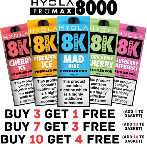 Hyola pro max prefilled - pro, 8k