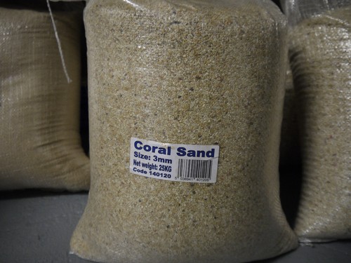 Aquarium samoa coral sand 1mm - coral,