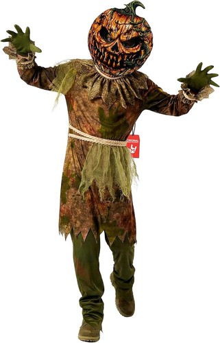 Boys scary pumpkin costume - boys,