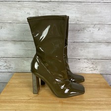 Aldo Fidella Boot Olive Size 6