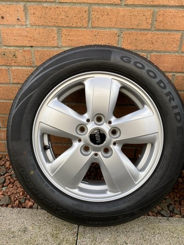 Mini alloy wheel - alloy, tyres