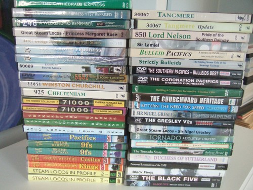 Steam locomotive classes - steam, &