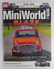 MiniWorld magazine Jan 2026 Spirit of '73, Broadspeed GTS, Concours 850