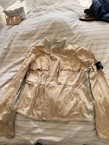 Vintage stone island jacket - stone,