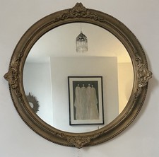 Original Antique Victorian Gold Gilt Rococo Baroque Framed Mirror