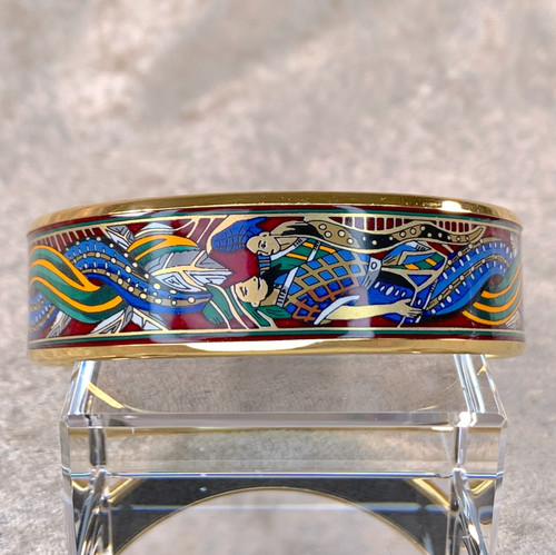 Vintage hermes bangle bracelet - hermes,