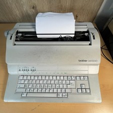 Vintage Brother CM-1000 Electronic Electric Typewriter Tested Working