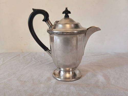 Vintage silver plated tea pot - vintage,