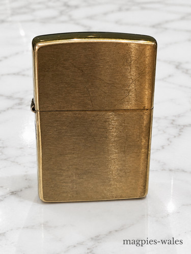 Zippo solid brass pocket - zippo,