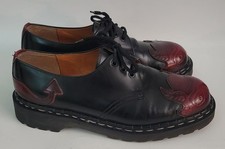 Vintage Tredair England Heavy Duty Demon Flame Leather Shoes Men's US 9